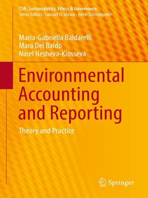 cover image of Environmental Accounting and Reporting